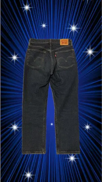 LEVI 501 스트레이트 데님 50' W x 30' L