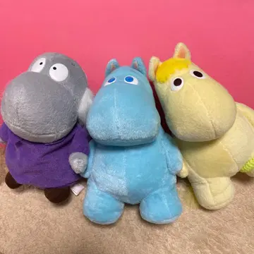 무민 봉제 인형 3개 세트