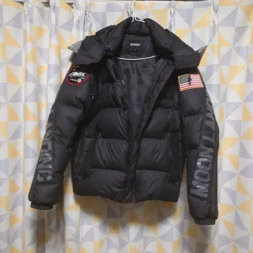AVIREX 다운 자켓 M 사이즈 블랙