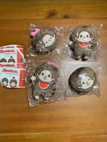 몬치치 인형 배지 가챠가챠
