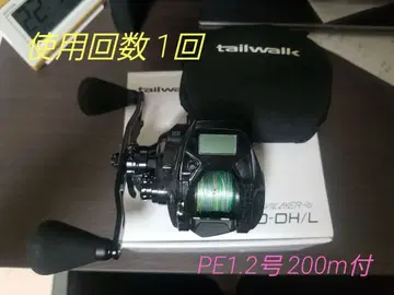 [ 새상품급 ] tailwalk 낚시릴 100-DH/L 블랙