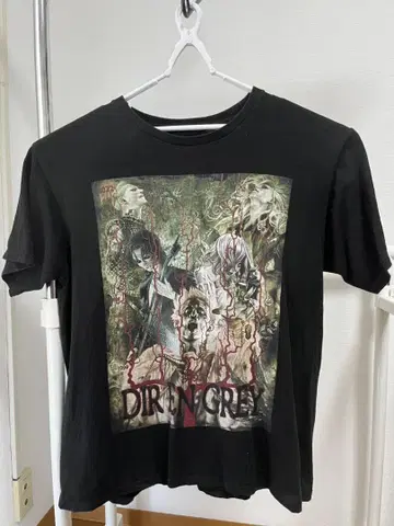 DIR EN GREY 25주년 기념 T셔츠 블랙