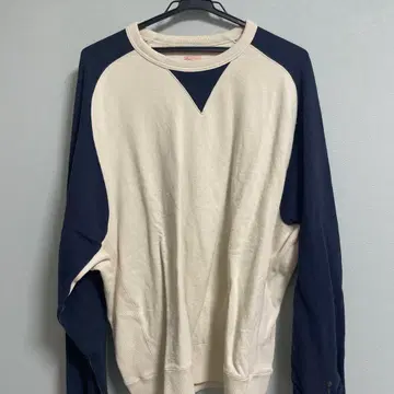 IMPRESTORE 트레이닝복 38 사이즈 아이보리/네이비