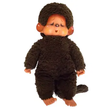 세키구치 1974년산 몬치치 울먹이는 얼굴 대형 빈티지 당시 물건