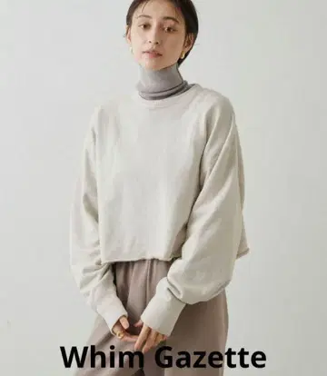 Whim Gazette 맨투맨 풀오버