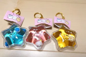 새상품 치이카와 (먼작귀) 둥실 별 모양 돔 키링