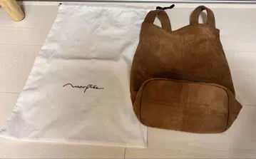 morphee 스웨이드 브라운 숄더백