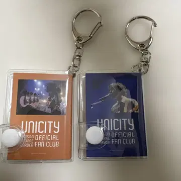 유니슨 스퀘어 가든 UNIMAG UNICITY 팬클럽 키링