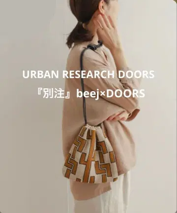 [ 미사용 ] URBAN RESEARCH beej 숄더백 별주