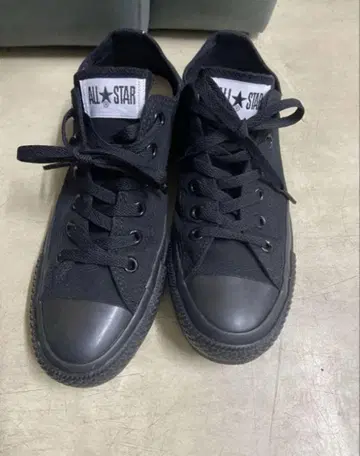 CONVERSE ALL STAR 블랙 스니커즈