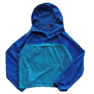 patagonia 80s 후드 부착 나일론 자켓 삼각형 택
