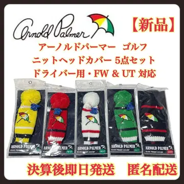 [ 새상품 ] 아놀드 파머 골프 니트 골프헤드커버 5세트 익명 배송