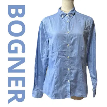 새상품급 BOGNER 보그너 코튼 긴팔 셔츠 버튼 다운 M 사이즈