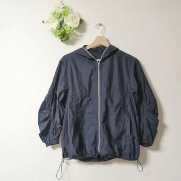 새상품급 GEORGES RECH 나일론 풀 집업 후드티 [ 36/S ]