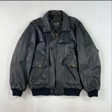 vintage 가죽 천연 가죽 A-2 자켓 단문