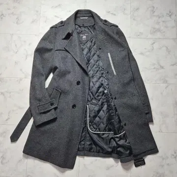 [새상품급] 타카큐 문 트렌치코트 퀼팅 라이너 LL