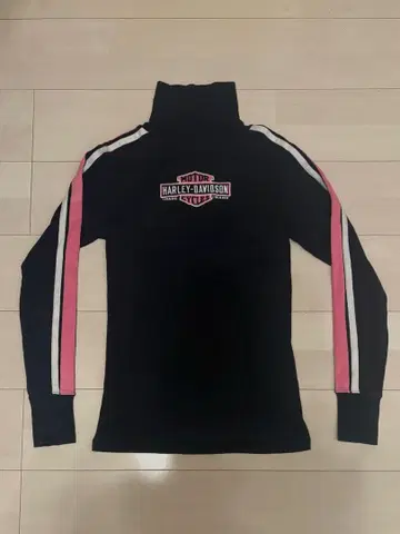 Harley-Davidson 할리 긴팔 롱티 블랙/핑크
