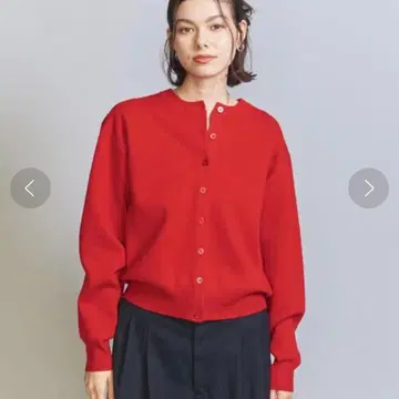 BEAUTY&YOUTH UNITED ARROWS 가디건 빨간색