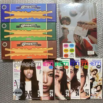 LE SSERAFIM 'SPAGHETTI' 앨범 전 형태 9장 세트