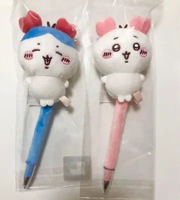 [2세트] 치이카와 (먼작귀) 하치와레 봉제인형 볼펜 게