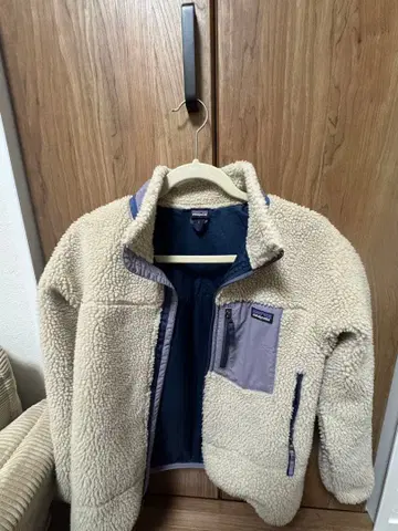 patagonia 레트로X 플리스 자켓 키즈XL 라벤더