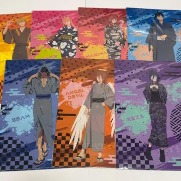 체인소 맨 컴플리트 팝업스토어 클리어 파일 오사카 한정판