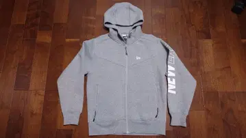 NEW ERA 그레이 풀 집업 후드티 사이즈 L 4회 착용