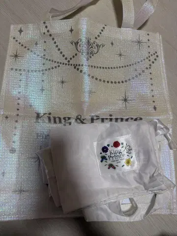 King & Prince 토트백 2개 세트