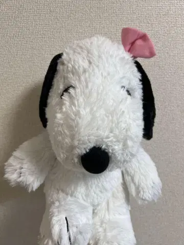 스누피 봉제 인형 벨