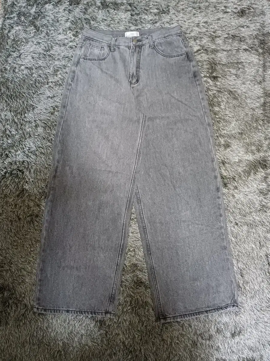 66(S) GLW Good Life women&#x27;s brushed wide fit denim pants 66(S)