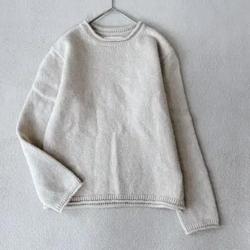 스테디셀러 MHL. 마가렛호웰 울 니트 크루넥 M 사이즈 상당