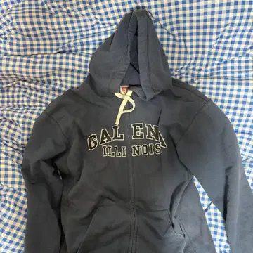 Hanes GALENA ILLINOIS 풀 집업 후드티 M