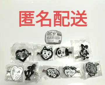 Chocomoo 캡슐 헤어 클립 가챠 새상품 가챠가챠 9개 컴프