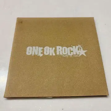 (단종) 원 오너 ONE OK ROCK keep it real CD
