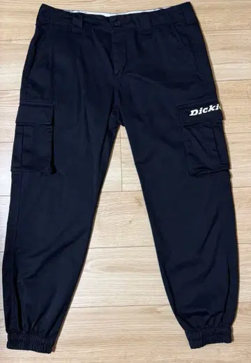 Dickies 블랙 조거 카고 팬츠 32