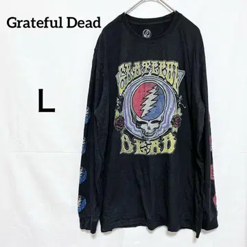 [ Grateful Dead ] 롱 슬리브 긴팔 티셔츠 블랙 Lsize