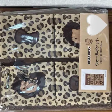 레오파드 무늬 월 포켓 키티 미개봉 새상품 갸루