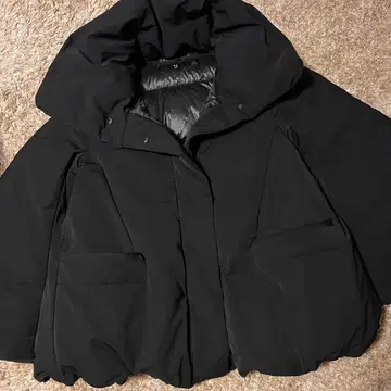 UNIQLO +J 질 샌더 블랙 L 사이즈 하이브리드 다운 자켓
