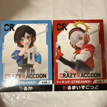 Crazy Raccoon 피규어 우루카&달마이즈갓