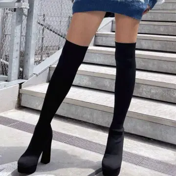 SPIRALGIRL 니하이 부츠 [ M 사이즈 ]