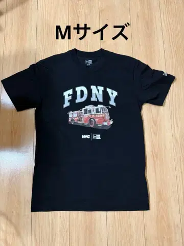 뉴에라 NYC FDNY FIRE ENGINE 프린트T셔츠 M사이즈