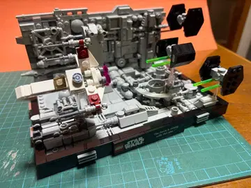 레고 스타 워즈 75329 데스 스타 트렌치 런 완성품