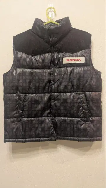 HONDA 혼다 충전솜 베스트 남성용 체크