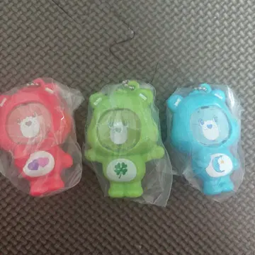 케어베어 사진 프레임 마스코트