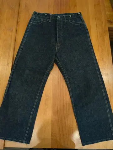 TENDERLOIN 데님 팬츠 신치 벨트 다크 네이비 새상품급