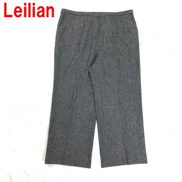 A6981 레리안 울 슬랙스 빅 사이즈 그레이 17+