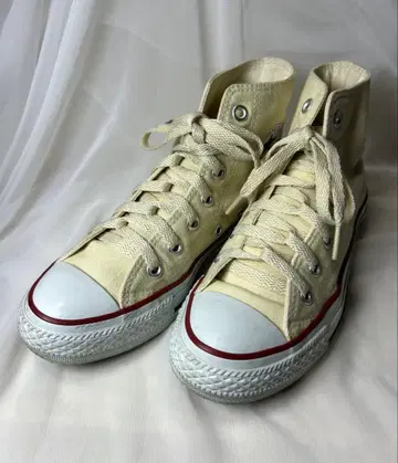 컨버스 올스타 하이컷 아이보리 23cm