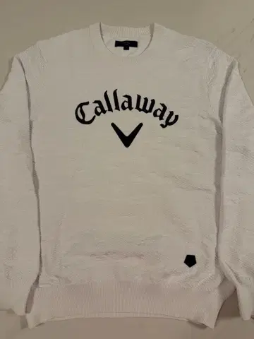 캘러웨이 화이트 스웨터 L 사이즈