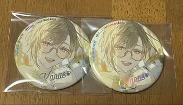 니지산지 ChroNoiR Blue Memories 카나에 캔뱃지