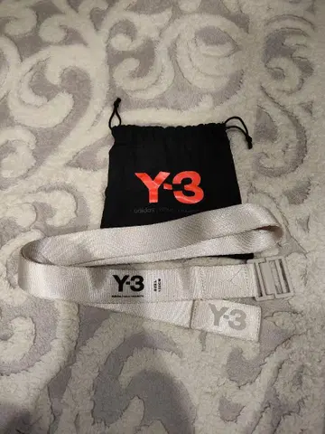 Y-3 화이트 벨트 130